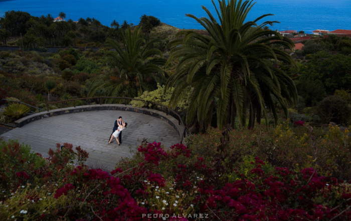 Fotos de boda en el Parador de La Palma
