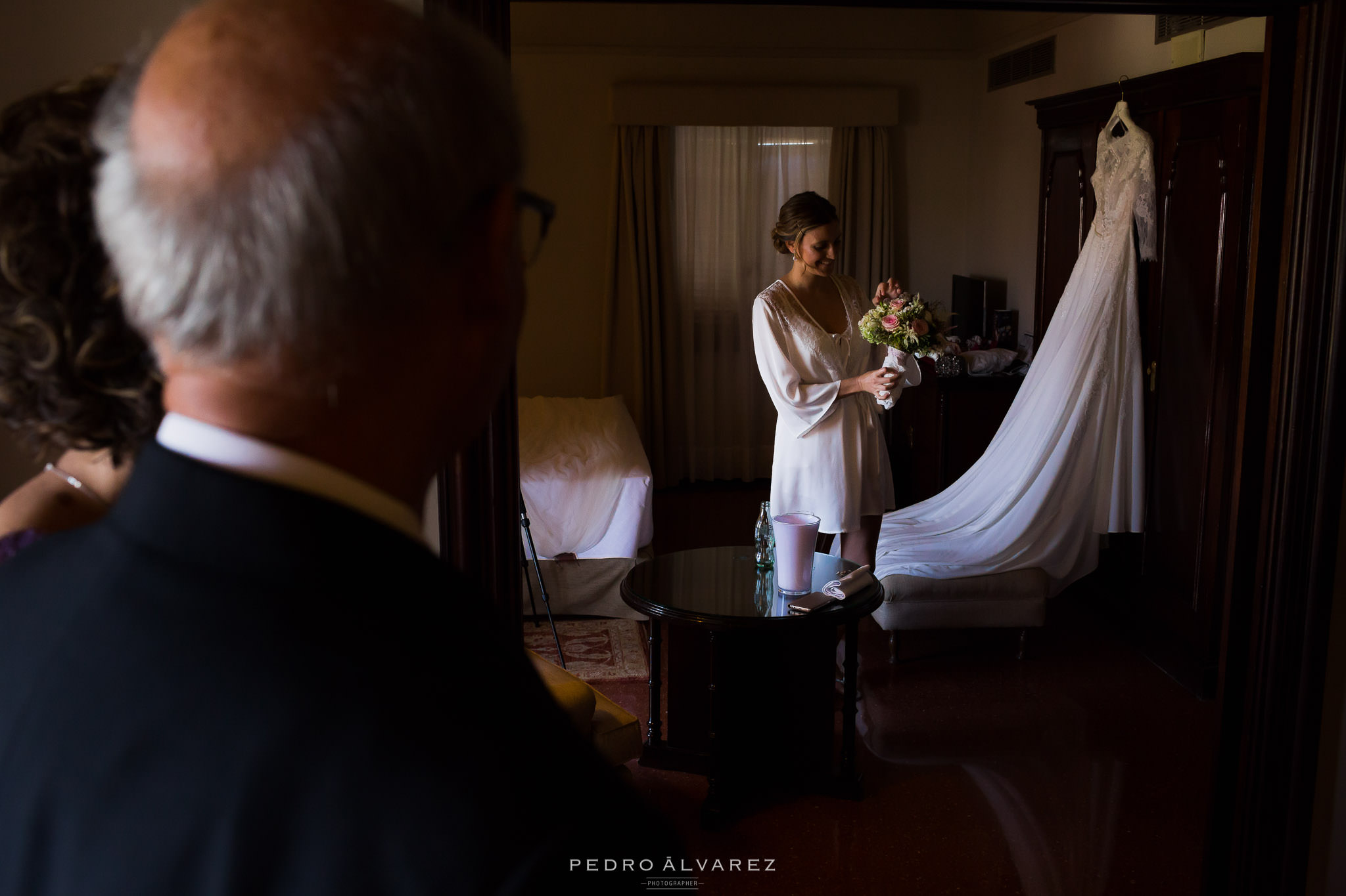 Preparativos de boda en Hotel Santa Catalina