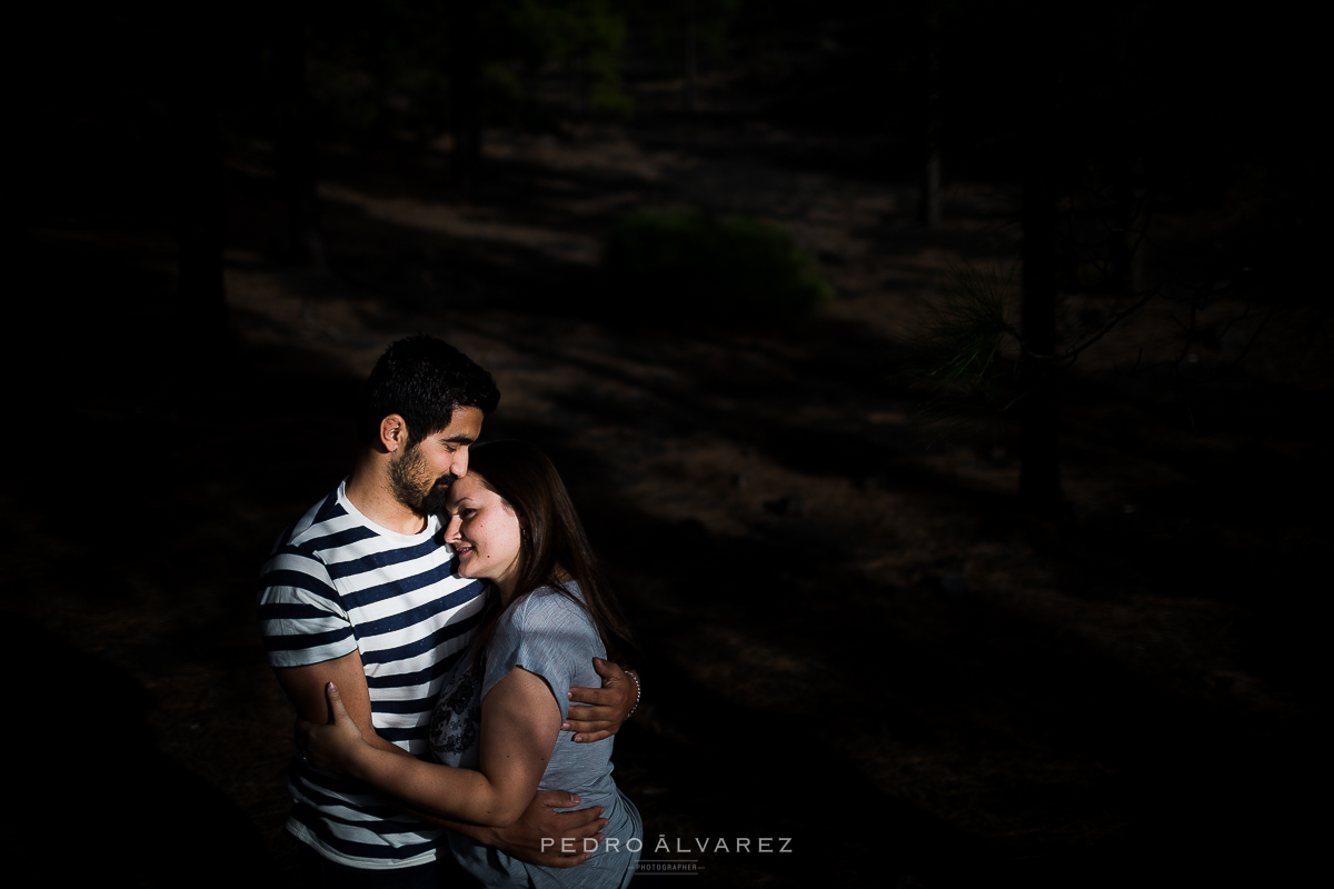 Sesión de pareja en Tenerife o La Palma