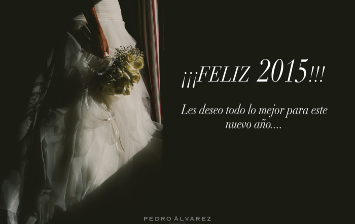 Feliz año nuevo de un fotógrafo de boda en Canarias