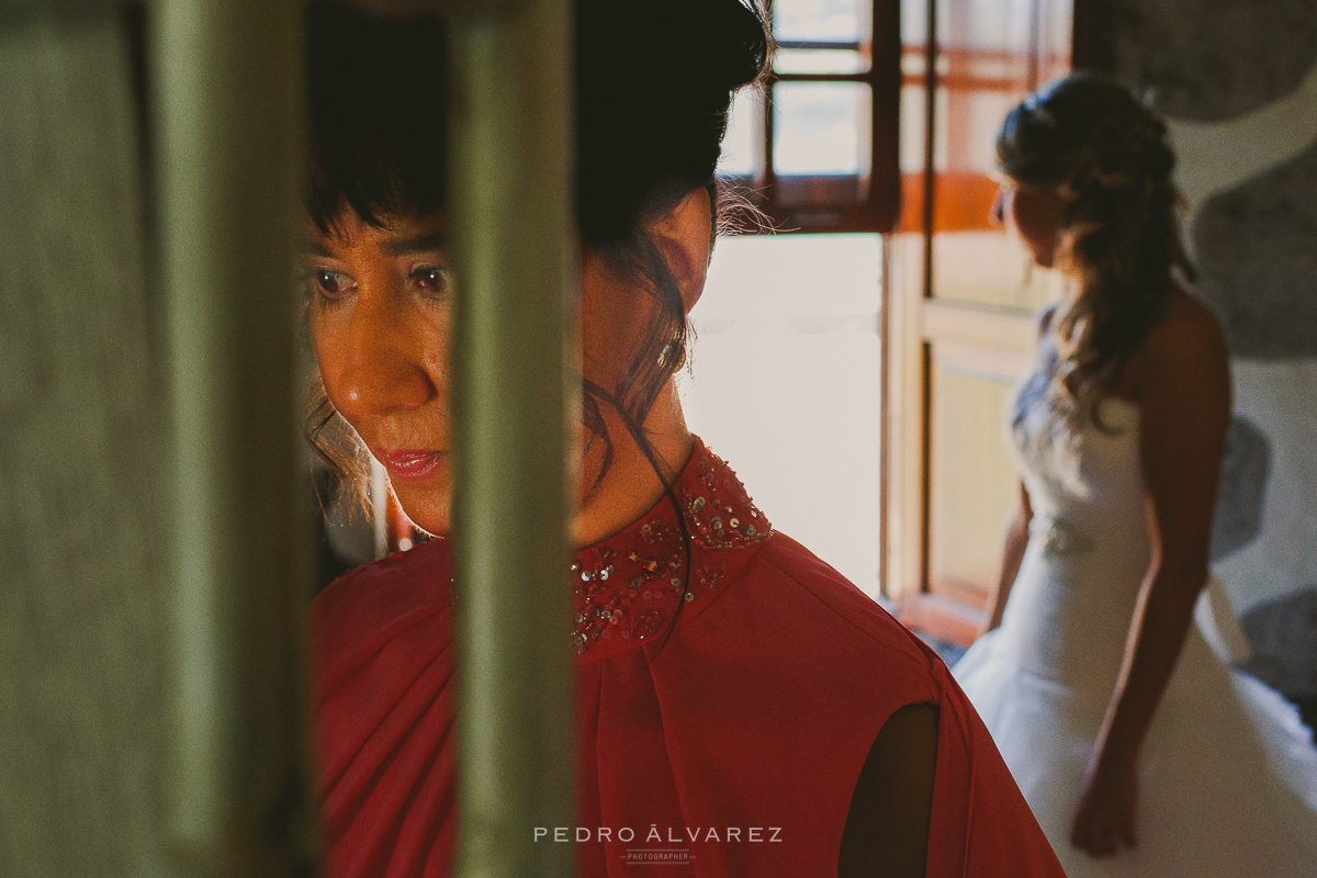 Preparativos de boda en el Hotel Rural Maipez de La Calzada en Gran Canaria