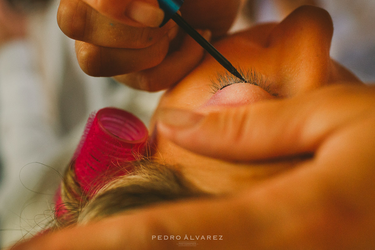 Preparativos de boda en el Hotel Rural Maipez de La Calzada en Gran Canaria