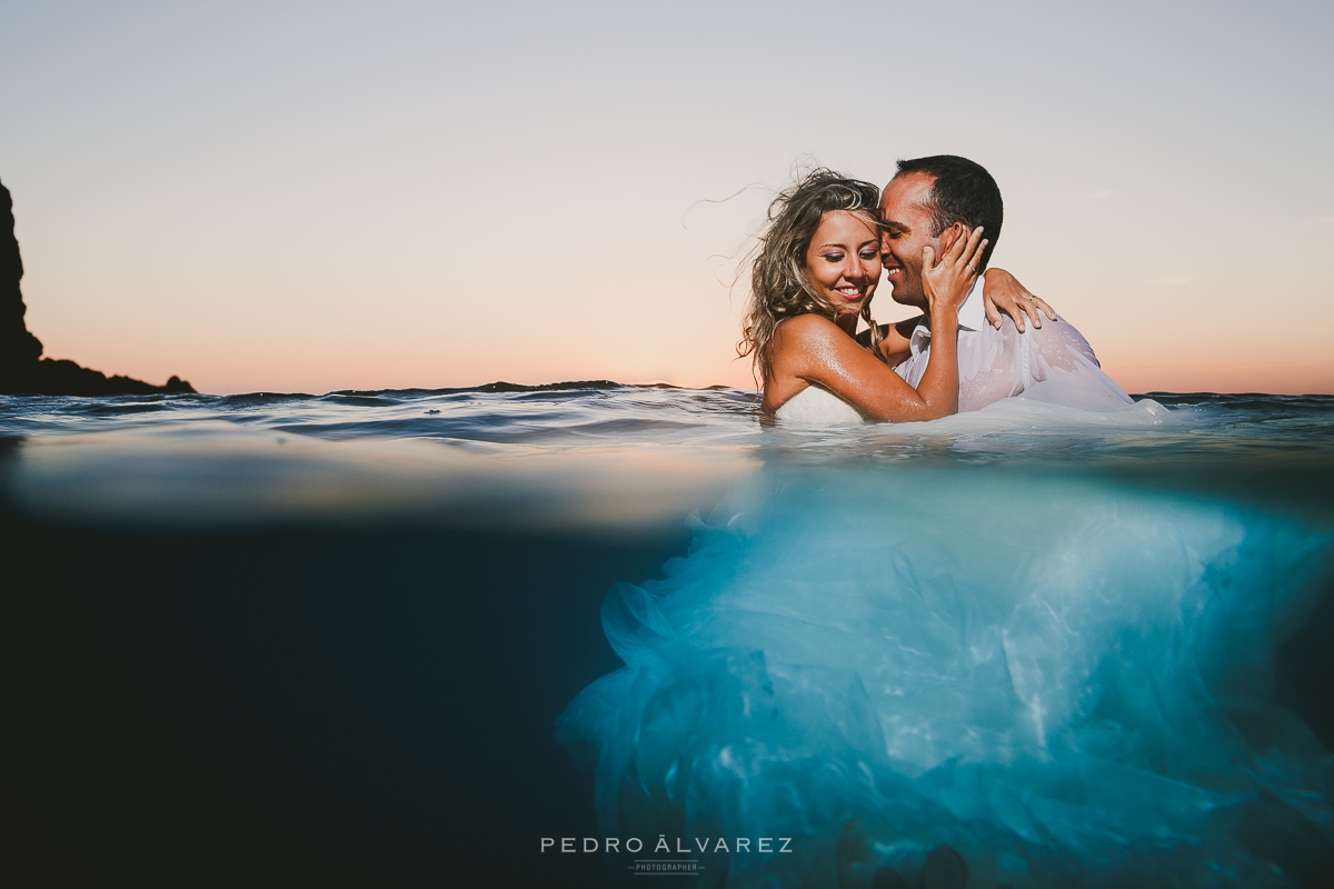 Post boda en isla de Lanzarote Fotógrafos de boda en Lanzarote Canarias