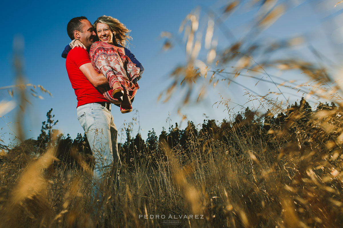 Fotógrafos de boda en Las Palmas de Gran Canaria sesión de pre boda