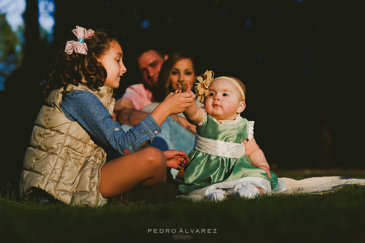 Fotos de familia en Las Palmas de Gran Canaria