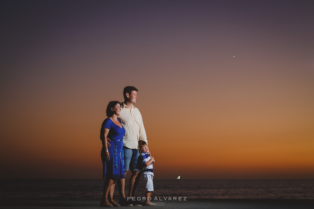 Dunas de Maspalomas imágenes de familias