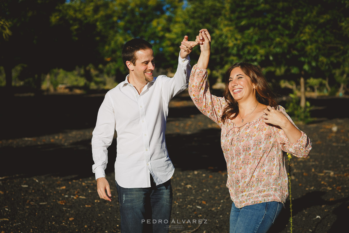 Fotos pareja en Canarias