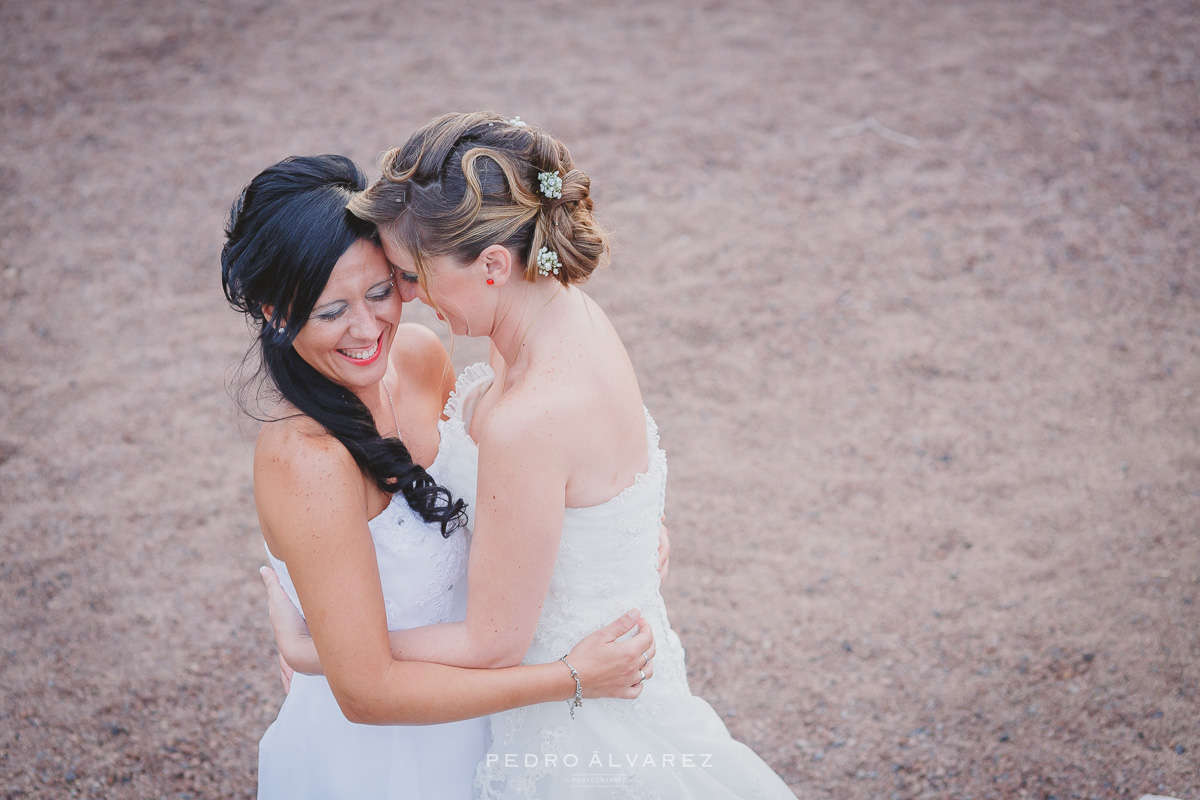 Fotos de boda en el embarcadero de Las Palmas de Gran Canaria