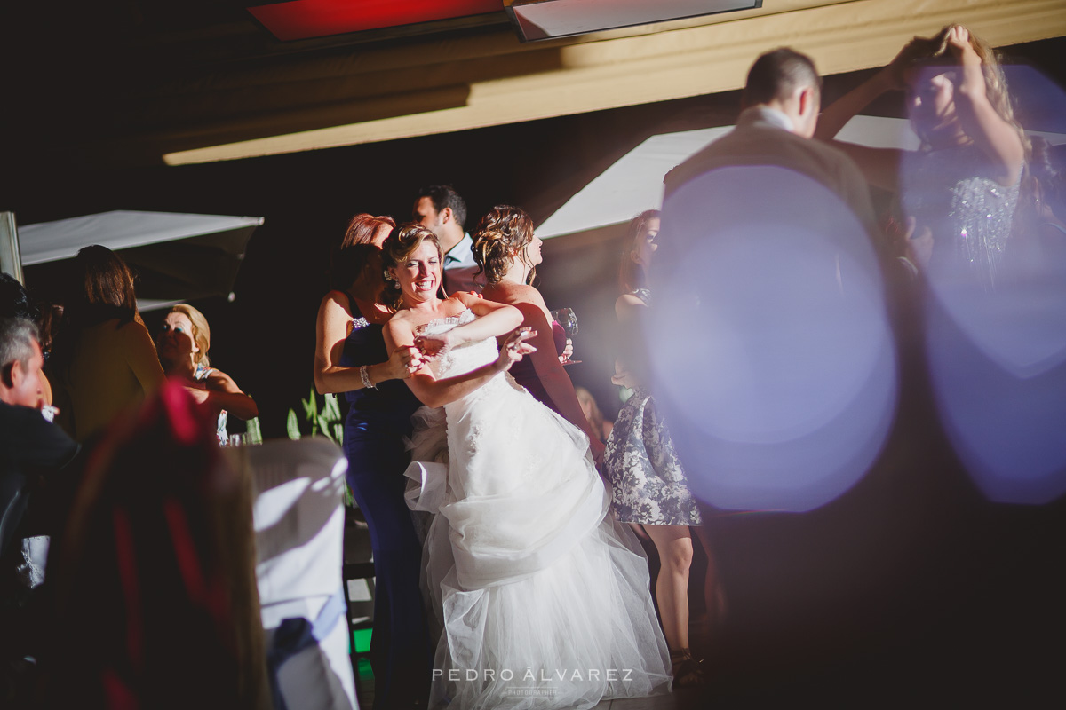 Fotos de boda en el embarcadero de Las Palmas de Gran Canaria