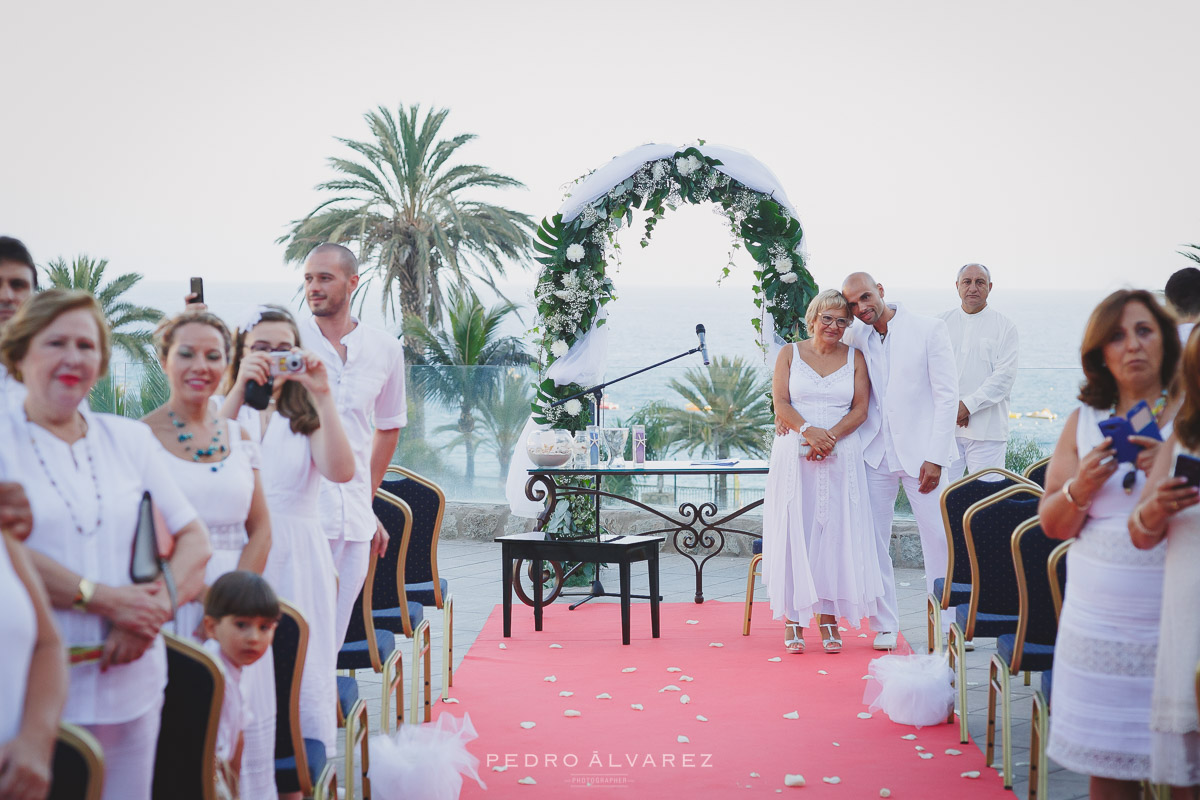 Boda Ibicenca Hotel Paradise Valle Taurito Gran Canaria