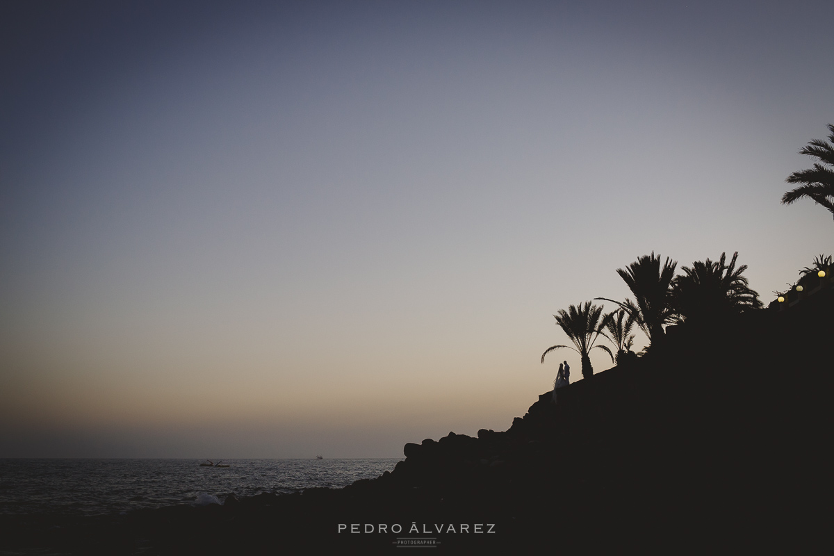 Fotógrafos de boda en el Hotel Paradise Valle Taurito Canarias 