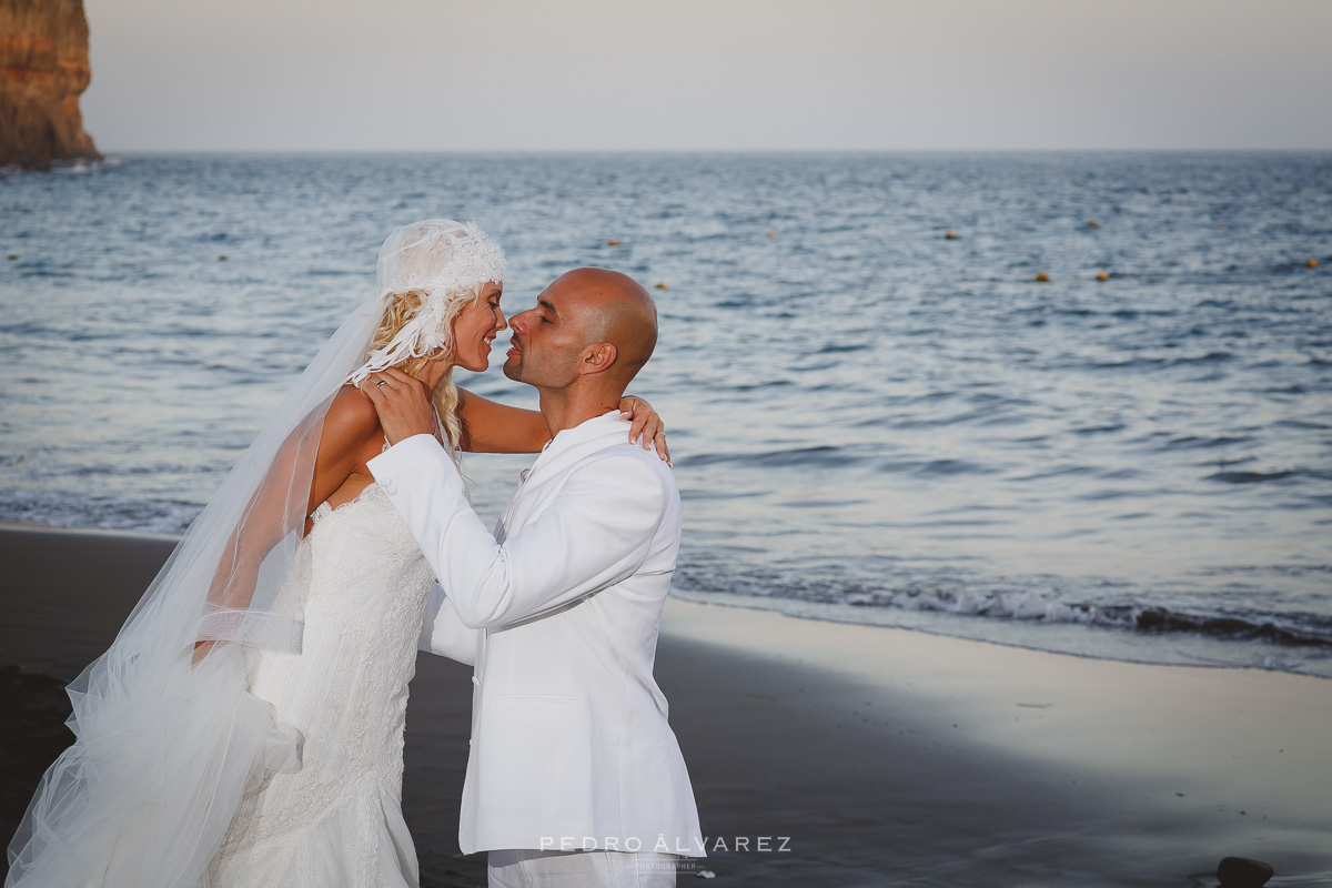 Fotógrafos de boda en el Hotel Paradise Valle Taurito Canarias 