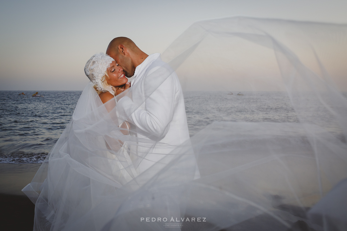 Fotógrafos de boda en el Hotel Paradise Valle Taurito Canarias 