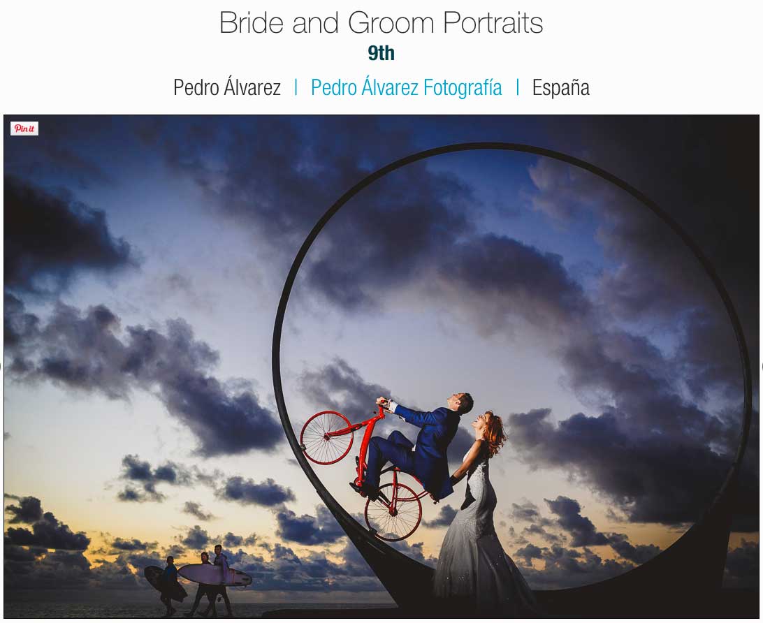 Mejores fotos de boda en Canarias premios internacionales ISPWP