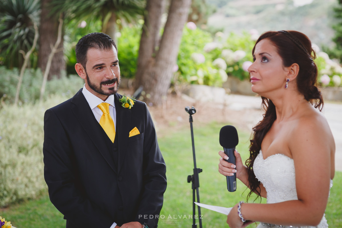 Ceremonia civil en la Finca Los Pinos Las Palmas de Gran Canaria 