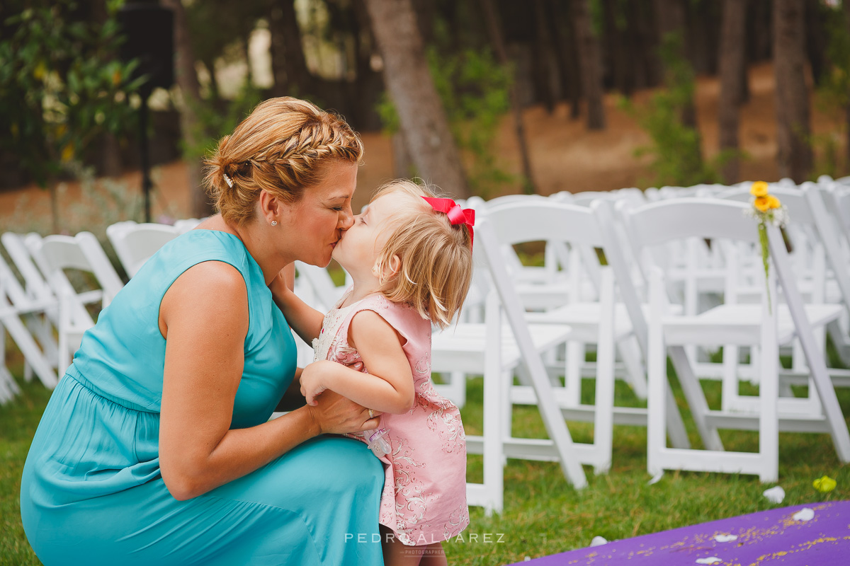 Fotos de boda en la Finca Los Pinos Las Palmas de Gran Canaria 