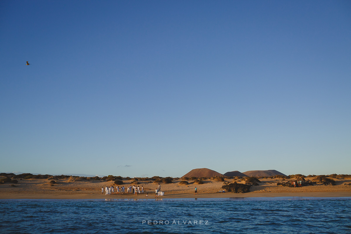 Reportaje de boda en La Graciosa 