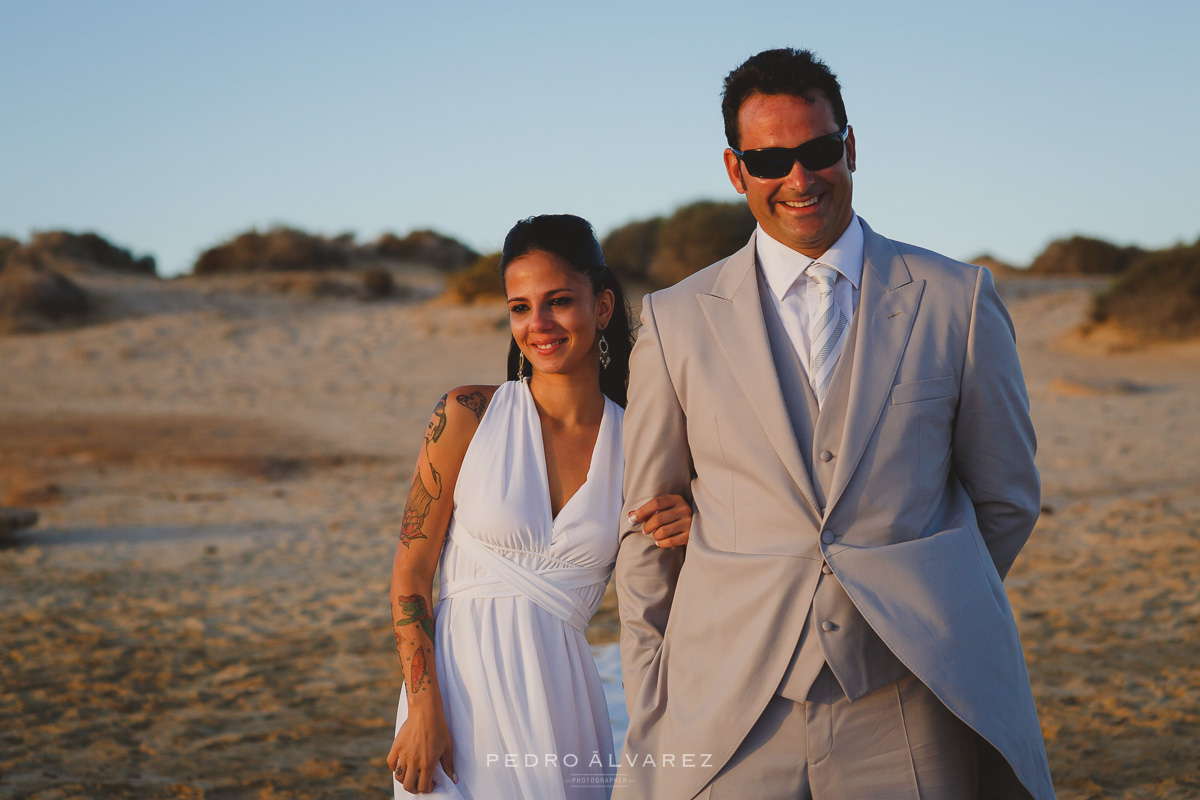 Fotógrafos de boda en La Graciosa Canarias