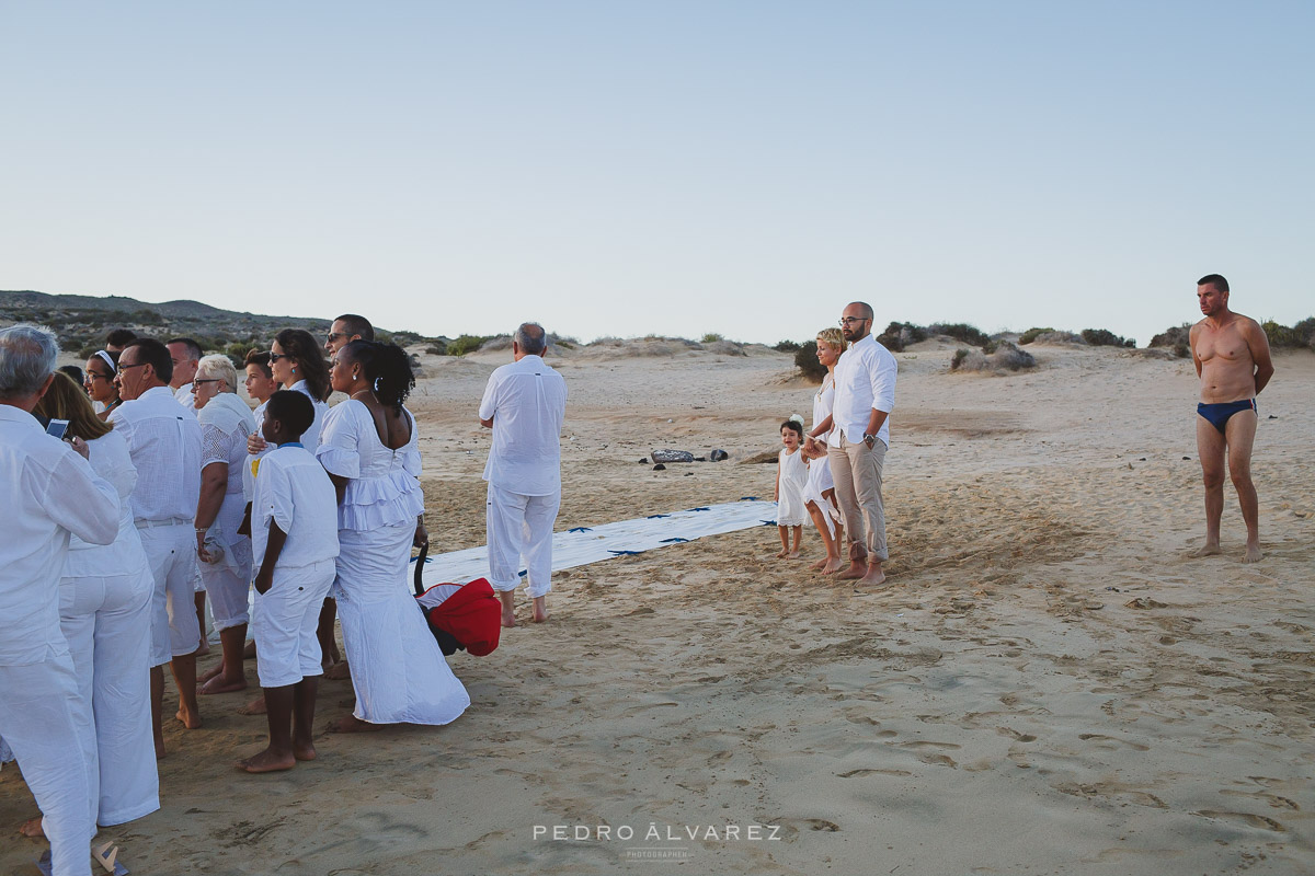 Fotógrafos de boda en La Graciosa Canarias