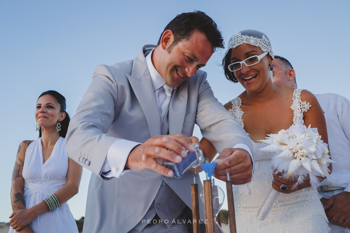 Fotógrafos de boda en La Graciosa Canarias