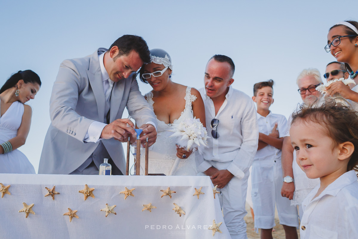 Fotos de bodas en La Graciosa Canarias