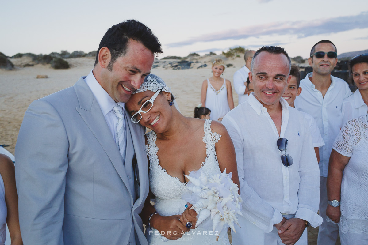 Fotos de bodas en La Graciosa Canarias