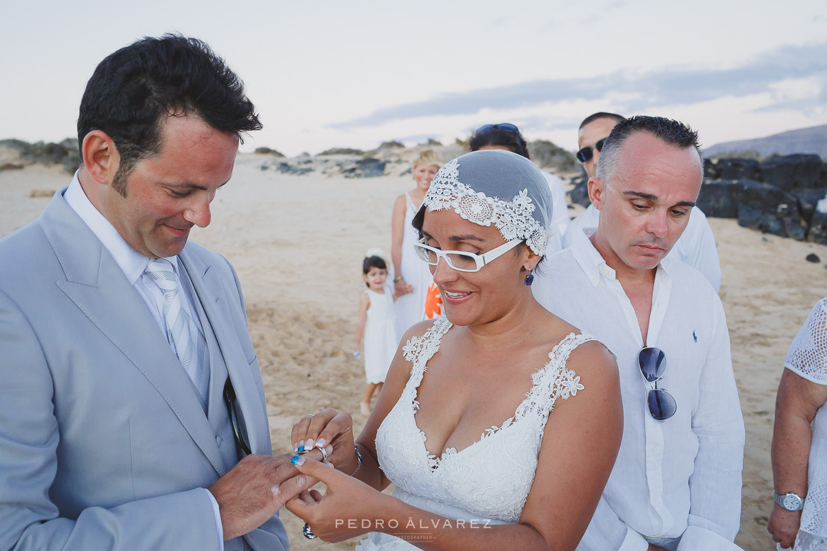 Fotos de bodas en La Graciosa Canarias