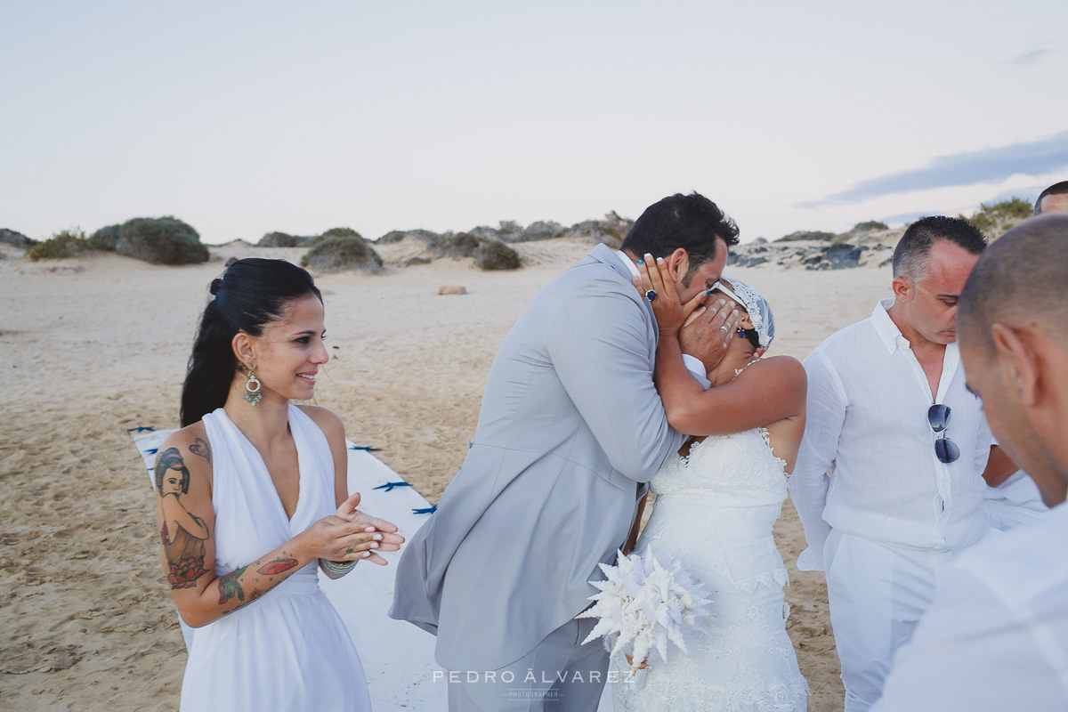 Fotos de bodas en La Graciosa Canarias