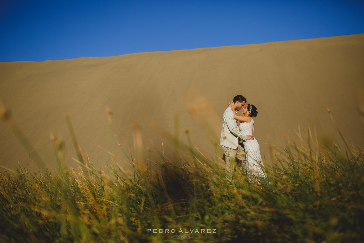 Reportaje de boda en Gran Canaria Dunas de Maspalomas