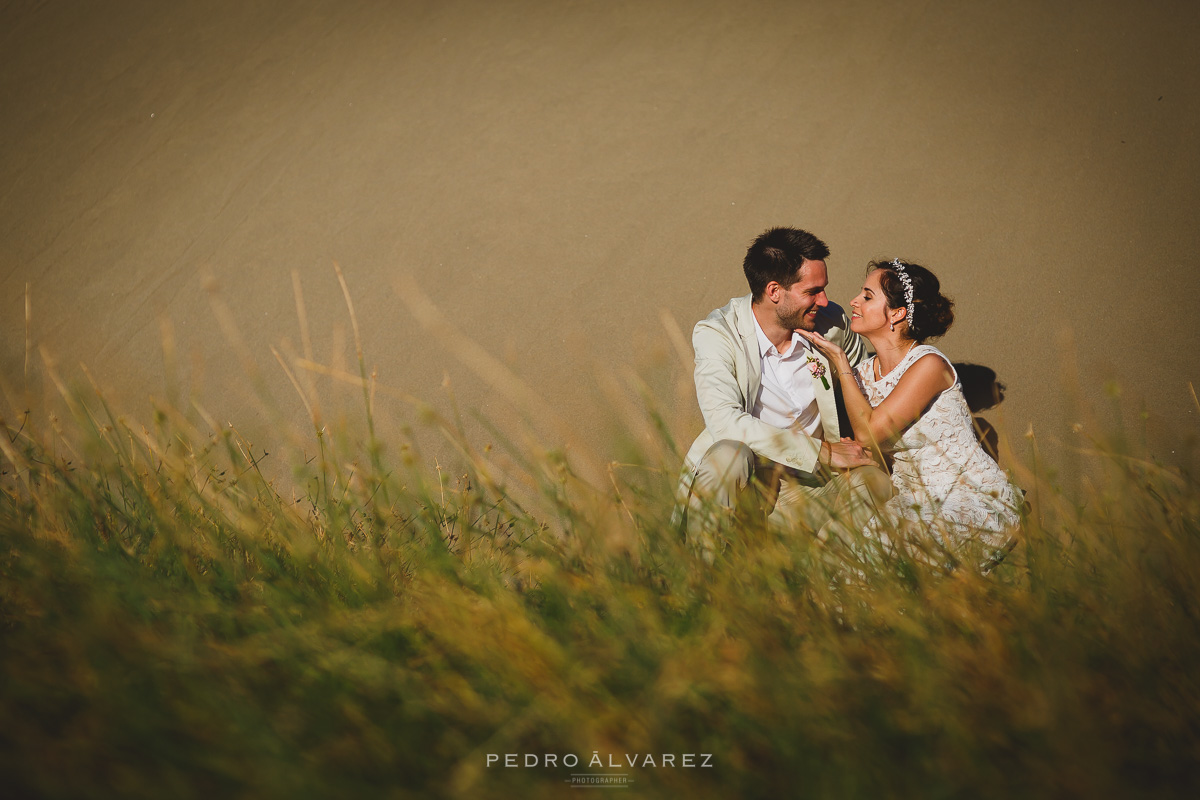 Reportaje de boda en Gran Canaria Dunas de Maspalomas