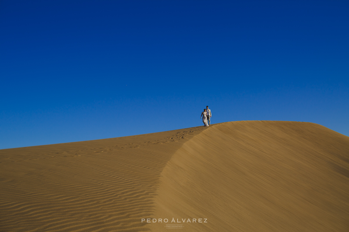 Reportaje de boda en Gran Canaria Dunas de Maspalomas