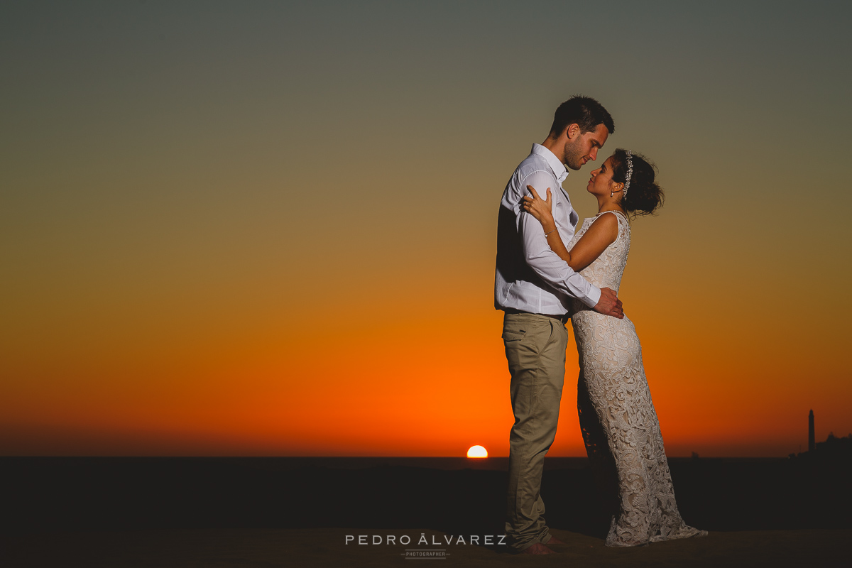 Reportaje de boda en Gran Canaria Dunas de Maspalomas