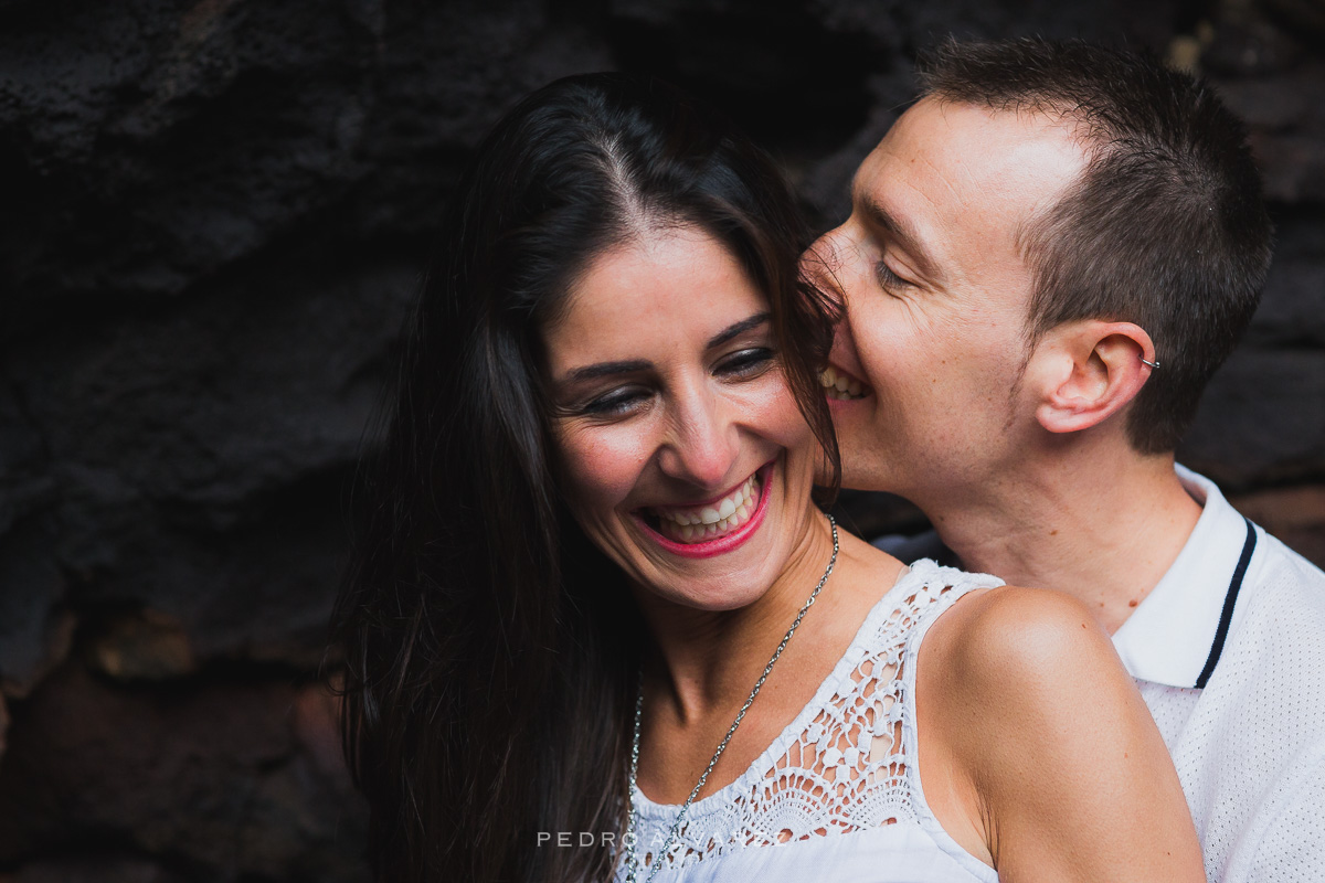 Fotos de pre boda en Lanzarote Canarias Jameos del Agua 