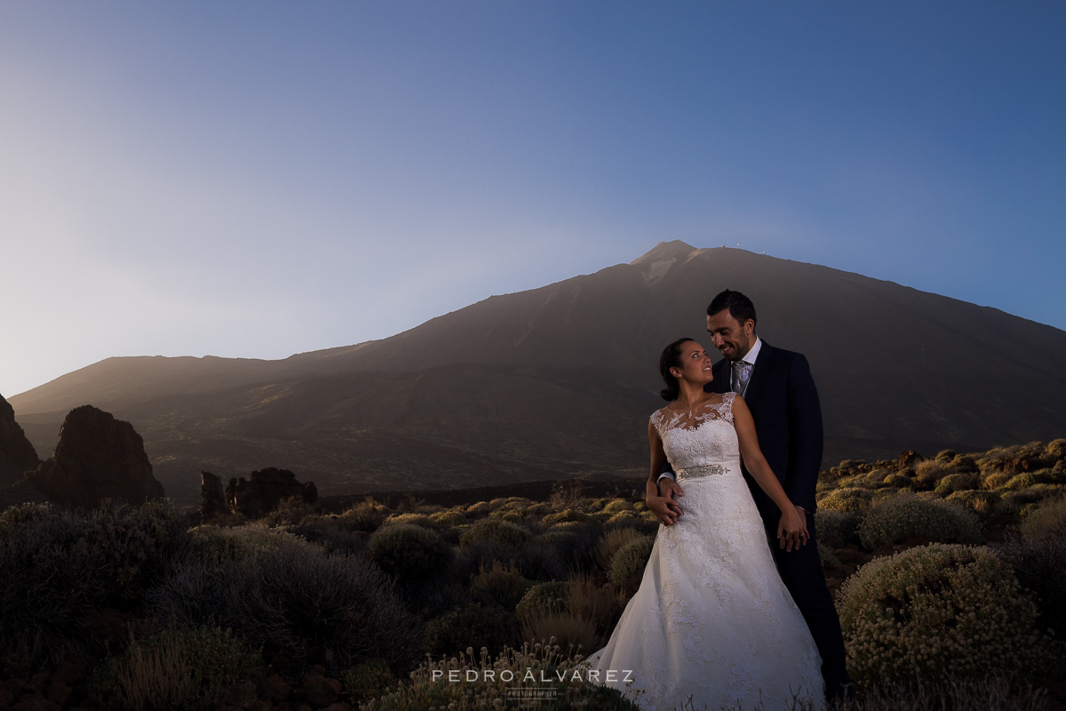 Tenerife Sesión de fotos post boda 