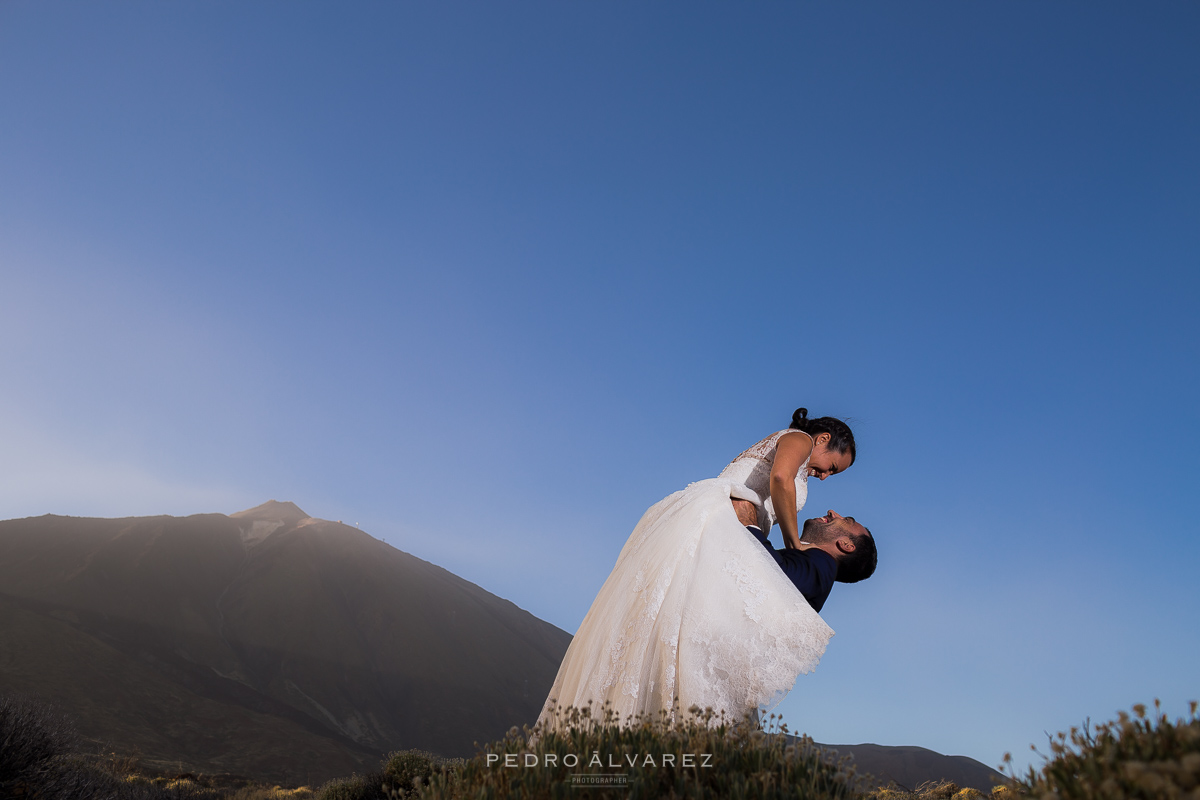 Tenerife Sesión de fotos post boda 