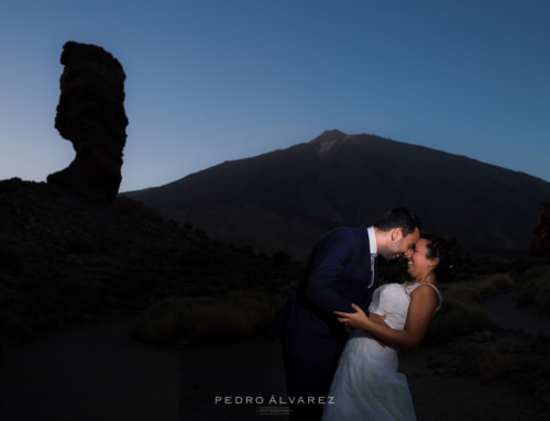 Fotos de post boda en la isla de Tenerife, Canarias
