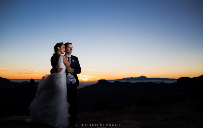 Boda en el Parador de la Cruz de Tejeda en Gran Canaria