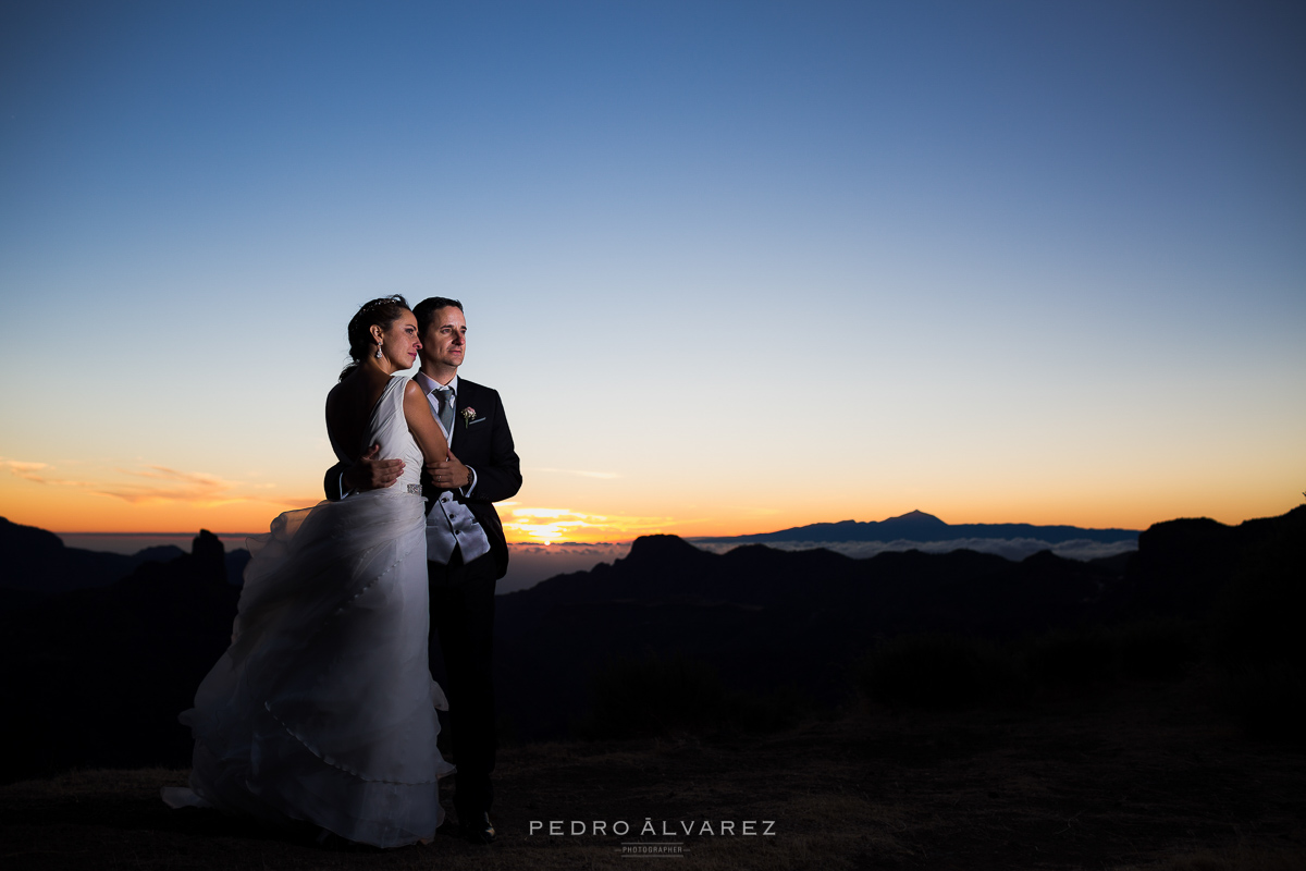 Boda en el Parador de la Cruz de Tejeda en Gran Canaria