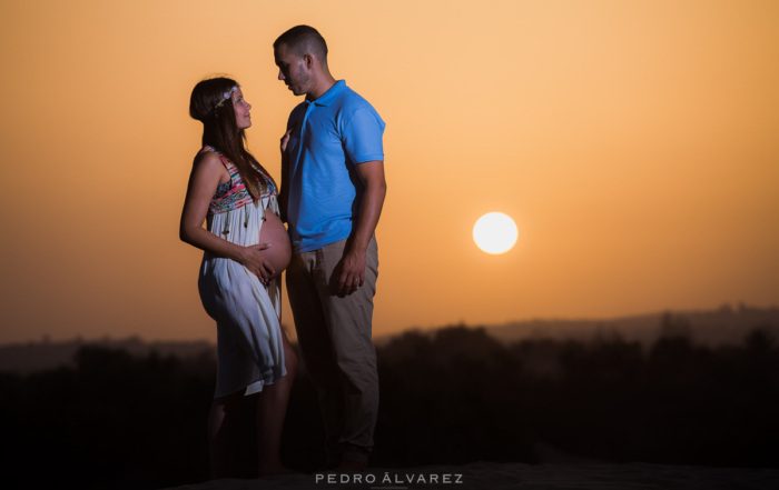Fotos maternidad embarazo Las Palmas de Gran Canaria