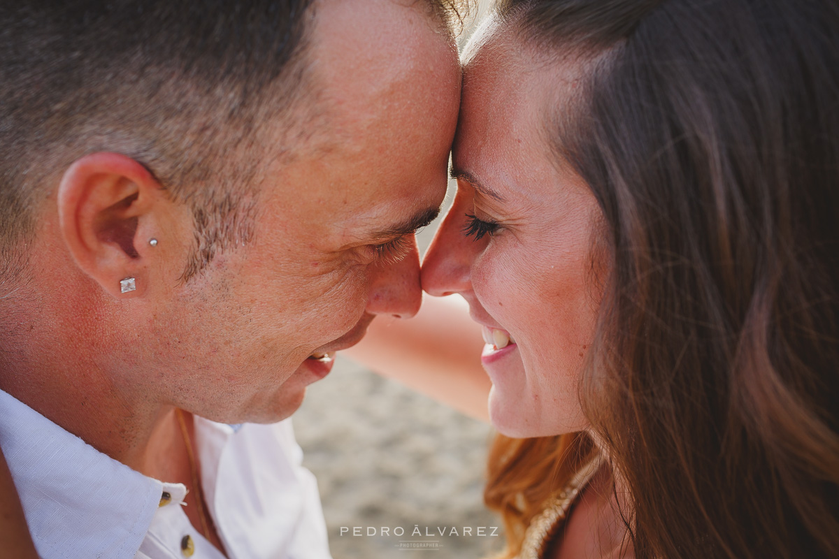 Sesión de pareja playa Dunas de Maspalomas