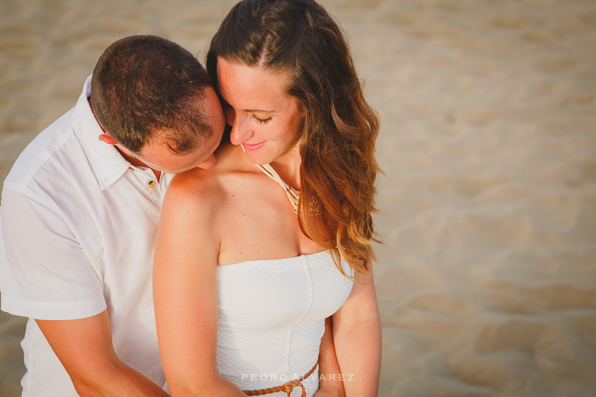 Sesión de pareja playa Dunas de Maspalomas