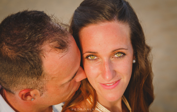 Sesión de pareja playa Dunas de Maspalomas