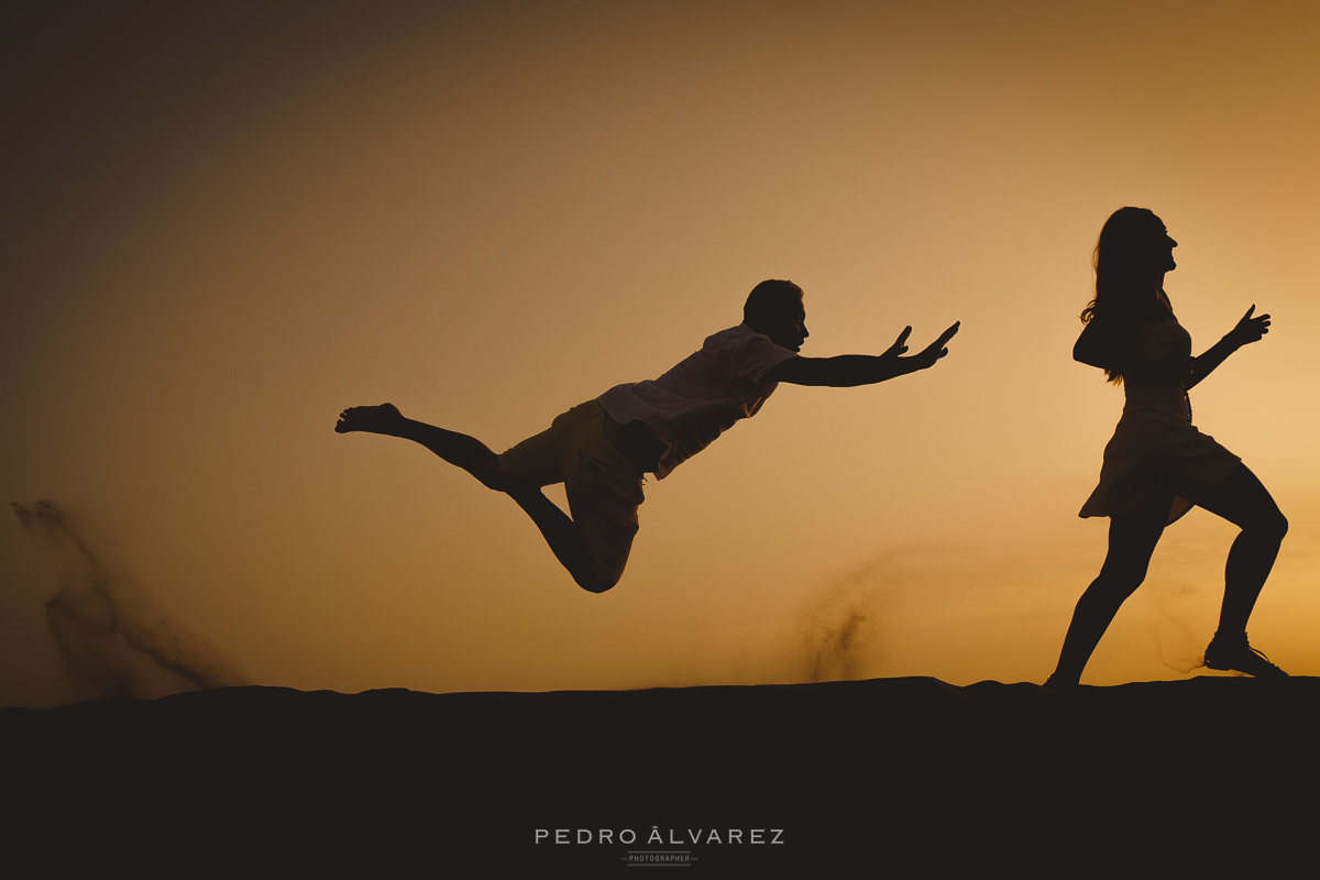 Sesión de pareja playa Dunas de Maspalomas