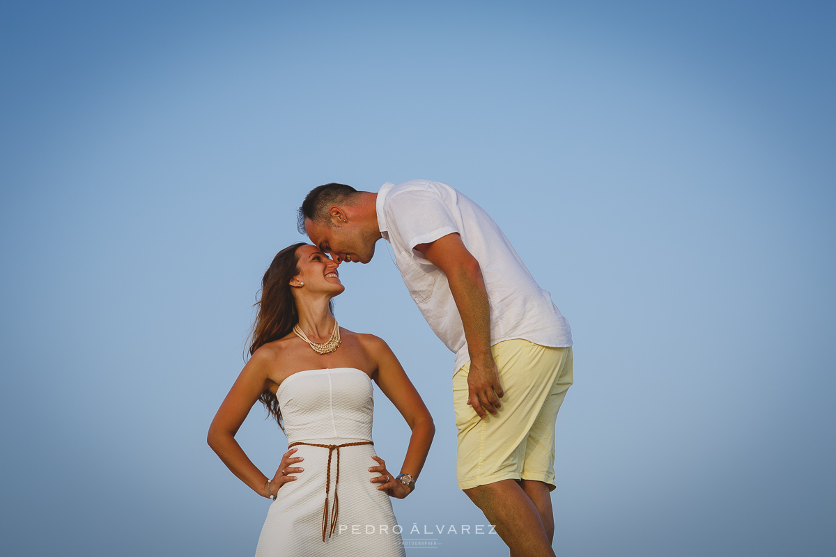 Sesión de pareja playa Dunas de Maspalomas