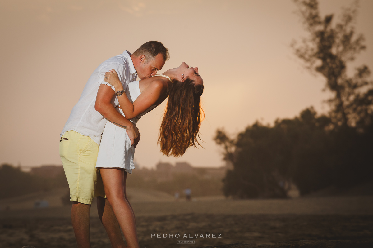 Sesión de pareja playa Dunas de Maspalomas