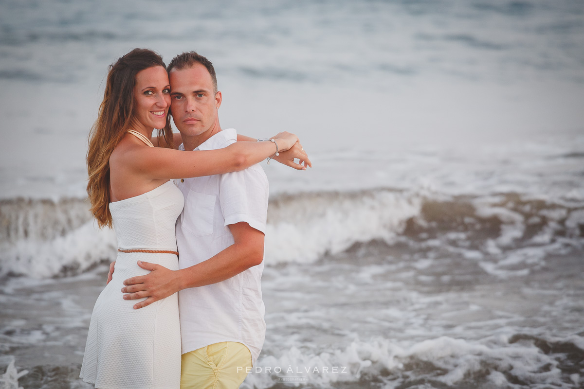 Sesión de pareja playa Dunas de Maspalomas