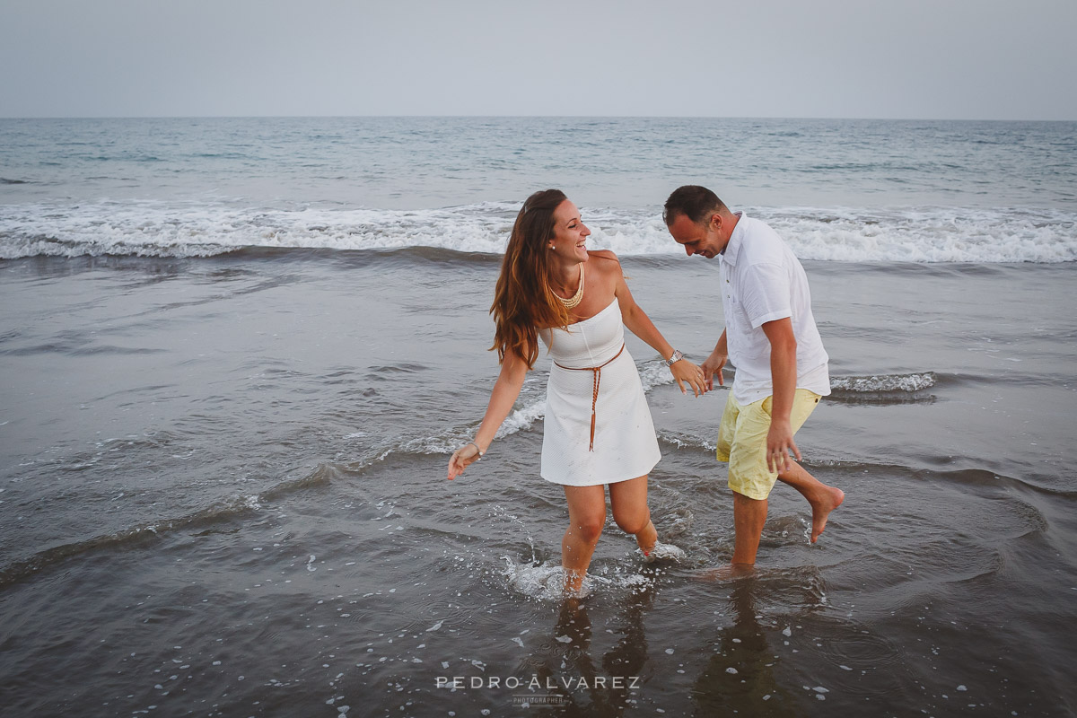 Sesión de pareja playa Dunas de Maspalomas