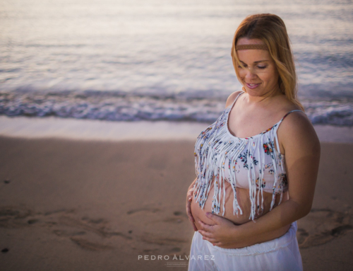 Sesión de embarazo maternidad en Las Palmas de Gran Canaria