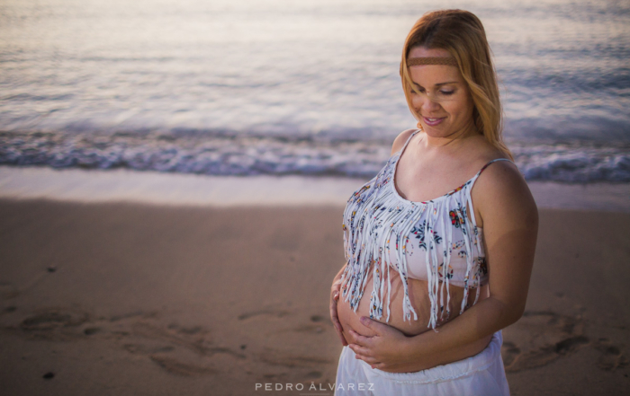 Fotos de maternidad en Las Palmas de Gran Canaria fotos de embar