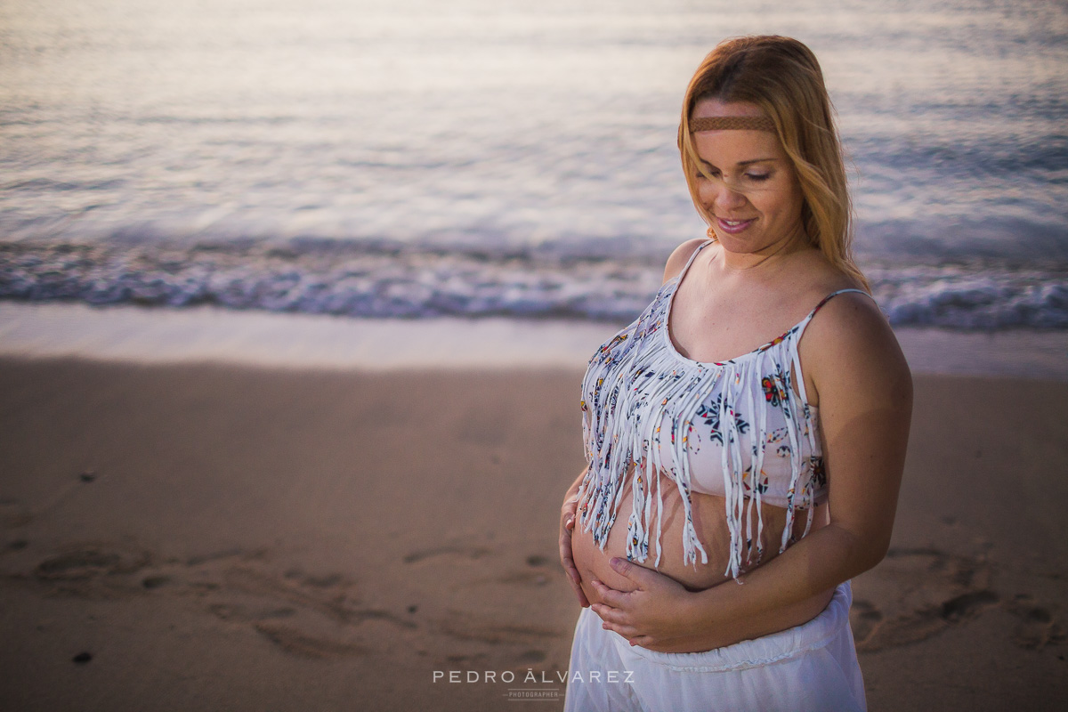 Fotos de maternidad en Las Palmas de Gran Canaria fotos de embar
